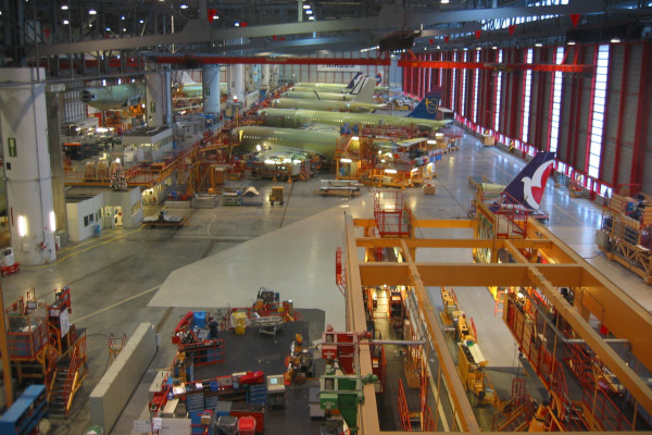 Luftfahrttechnische Produktionsanlagen